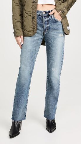 MOUSSY VINTAGE Women's Sundown Straight Jeans in Kuwait