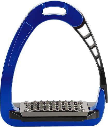 Acavallo Arena Alupro Safety Stirrup, One Size, 12cm, Blue in Saudi Arabia