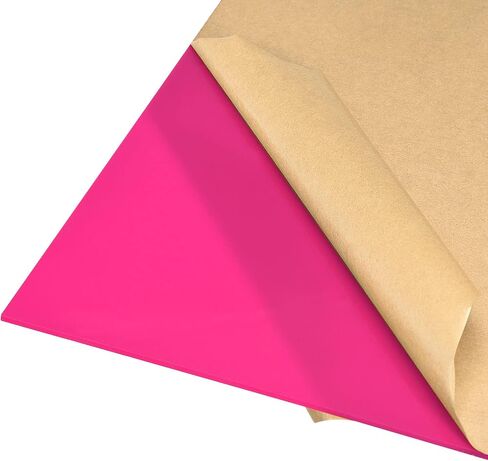 DMiotech 12 "× 12" 3 مم لوح أكريليك بلاستيكي سميك لوح أكريليك لوح أكريليك PMMA للحرف اليدوية DIY عرض مشروع تسجيل فارغ وردي in Saudi Arabia
