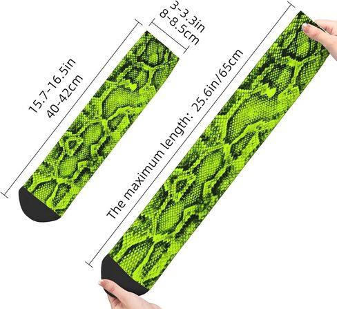 Snake Skin Crew Socks Snake Socks Dress Socks Funny Stockings Socks Gifts Novelty Socks in Saudi Arabia