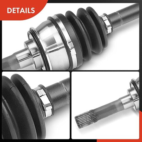 A-Premium CV Axle Shaft Assembly Compatible with Chevrolet Tracker 1999-2004 & Suzuki Grand Vitara 1999-2005, Vitara, XL-7, 4WD Only, Front Right Passenger Side, Replace# 661443, 4410165DA3 in Saudi Arabia