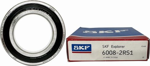 محامل SKF 6008-2RS 40X68X15mm محامل قفص فولاذي مضغوط مزدوج المطاط مختومة in Saudi Arabia