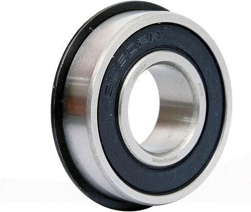 (10 قطع) 99502HNR محمل كروي لمحور العجلة ID 5/8" x OD 1-3/8" x العرض 7/16" ختم مزدوج وحلقة كبس، بديل لعربة التسوق ومحور العجلة والدراجات الصغيرة وجزازات العشب. in Kuwait