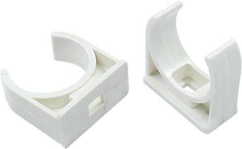 20pcs PVC Water Pipe Clips, 50mm(ID) U-Shaped Water Pipe Clamps, 2"(ID) Pipe Clamps Clip for Tubing Hoses Water Pipe in Saudi Arabia
