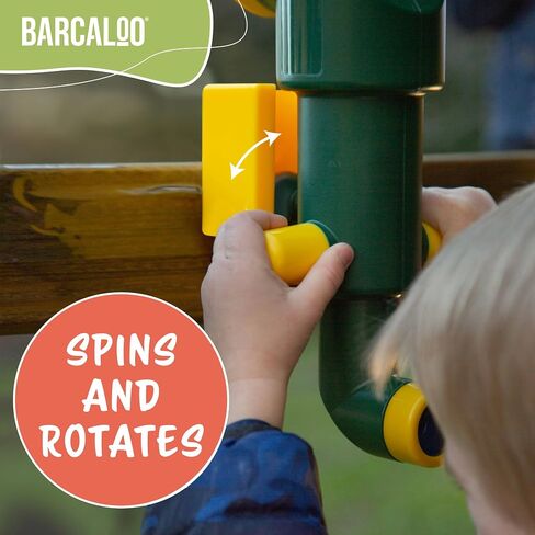 Barcaloo Playground Equipment Play Periscope for Kids - Green Periscope Playset Attachment, Monocular Periscope Swing Set Accessory for Outdoor Playhouse Playset Backyard. Periscope for Toddler in Saudi Arabia
