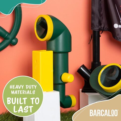 Barcaloo Playground Equipment Play Periscope for Kids - Green Periscope Playset Attachment, Monocular Periscope Swing Set Accessory for Outdoor Playhouse Playset Backyard. Periscope for Toddler in Saudi Arabia