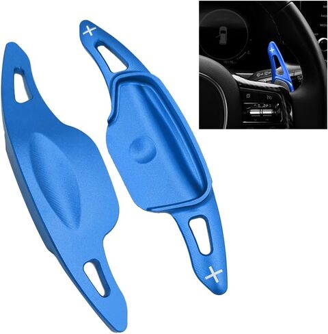 SANRILY Black Aluminum Steering Wheel Shifter Paddle Covers Fit for Kia 2024 forte gt line Sorento MQ4 K3 K7 Carnival KA4 Sorento Optima K5 Sportage 2020 Paddle Shifter Extension Accessories in Saudi Arabia