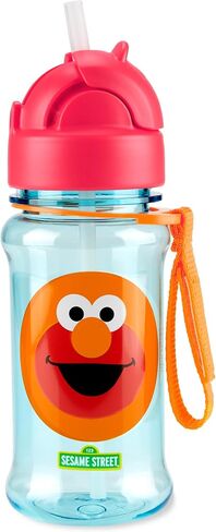 Skip Hop x Sesame Street Toddler Sippy Cup with Straw, Straw Bottle, 12 oz, Elmo in Saudi Arabia