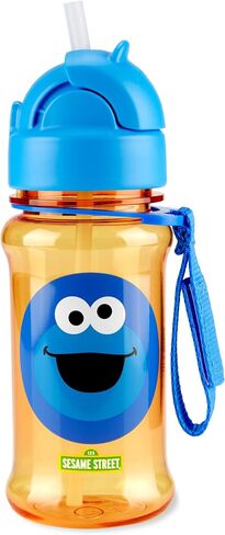 Skip Hop x Sesame Street Toddler Sippy Cup with Straw, Straw Bottle, 12 oz, Elmo in Saudi Arabia