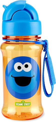 Skip Hop x Sesame Street Toddler Sippy Cup with Straw, Straw Bottle, 12 oz, Elmo in Saudi Arabia