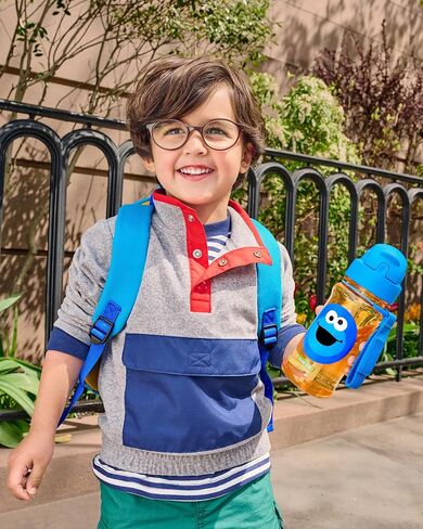 Skip Hop x Sesame Street Toddler Sippy Cup with Straw, Straw Bottle, 12 oz, Elmo in Saudi Arabia