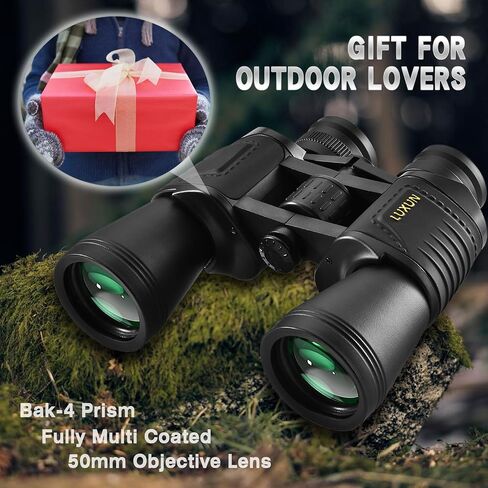 LUXUN Compact Binoculars for Adults Kids, 15x25 Mini Binoculars High Powered, Small Binocular for Bird Watching, Cruise Ship, Travel, Hiking,Camping in Saudi Arabia