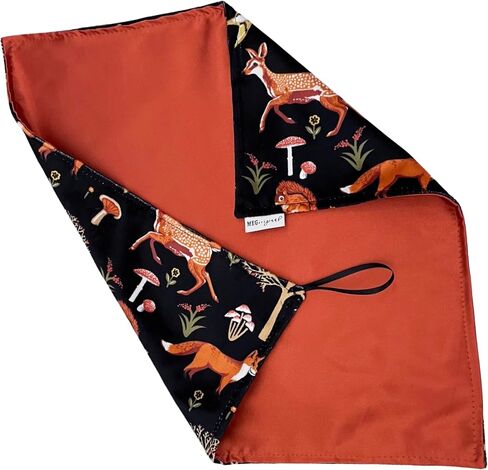 Baby Security Blanket, Satin and Minky Woodland Animals Lovey with Loop for Boys and Girls (Sweet Darlings/Pink) in Saudi Arabia