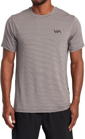 RVCA Women's Sport Vent Stripe Short Sleeve Tee in Saudi Arabia