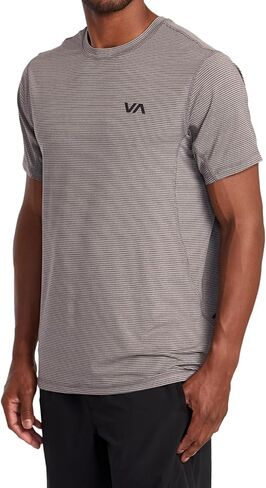 RVCA Women's Sport Vent Stripe Short Sleeve Tee in Saudi Arabia