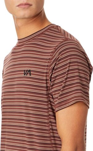 RVCA Women's Sport Vent Stripe Short Sleeve Tee in Saudi Arabia