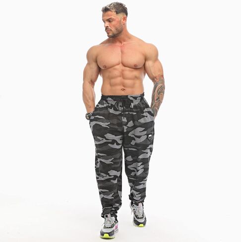 Men's Camouflage Baggy Sweatpants Gym Training Pants Big Sam in Saudi Arabia