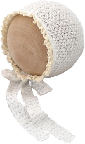 Newborn Photography Bonnet Props Baby Photo Posing Hat for Girls Photoshoots in Kuwait