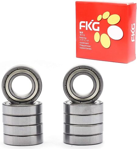 FKG 6901-ZZ 12x24x6mm محمل كرة أخدود عميقة محمل دروع معدنية مزدوجة مشحم مسبقًا 10 قطع in Saudi Arabia
