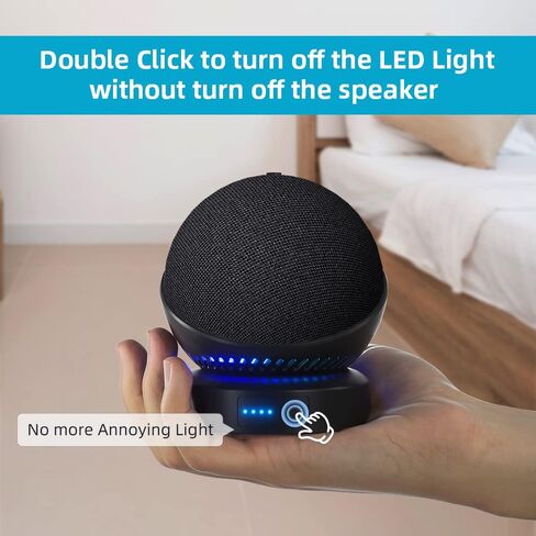 Battery Base for D0T 4th Gen and 5th Gen Make Your D0T5 and Homepod Mini 2 Portable Stand Accessories, Not Including The speeaker (Black) in Kuwait