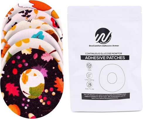 dexcom g7 Over patches-30 Pack dexcom g7 Over Patches Waterproof and Dexcom Sensors |Skin Grip Covers | Enhance Sensor Performance with Dexcom G7 Patches(Smiley Pattern) in Saudi Arabia
