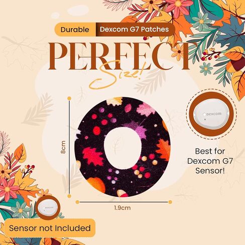 dexcom g7 Over patches-30 Pack dexcom g7 Over Patches Waterproof and Dexcom Sensors |Skin Grip Covers | Enhance Sensor Performance with Dexcom G7 Patches(Smiley Pattern) in Saudi Arabia