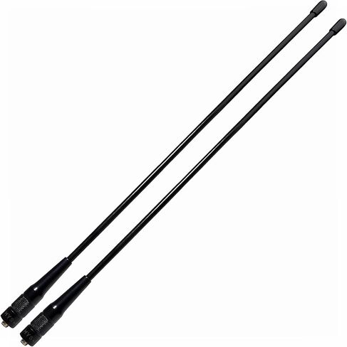 HYS 462-467Mhz GMRS SMA Female HT Antenna for 460-470Mhz UHF Handheld Amateur Radio (Pack of 2pcs) in Saudi Arabia
