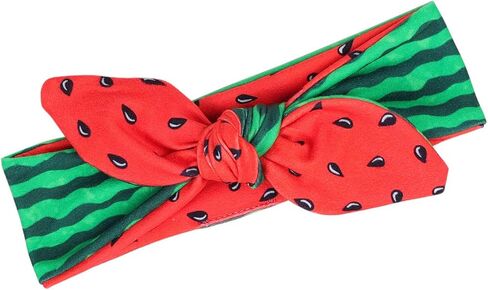 Baby Watermelon Headband Baby Strawberry Turban Hair Band Baby Fruit Headwarp BBG39 (Hair Band) in Saudi Arabia