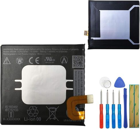 بطارية بديلة ليثيوم بوليمر جديدة G011A-B BG2W متوافقة مع Google Pixel 2 5.0 2700mah 3.85v مع أداة in Saudi Arabia
