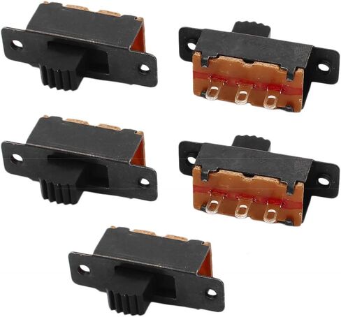uxcell 5 Pcs 2 Position 3P SPDT Micro Miniature PCB Slide Switch Latching Toggle Switch in Saudi Arabia