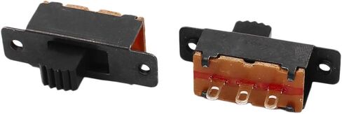 uxcell 5 Pcs 2 Position 3P SPDT Micro Miniature PCB Slide Switch Latching Toggle Switch in Saudi Arabia