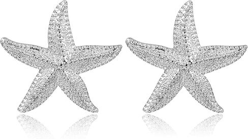 Starfish Earrings Large Star Earrings Big Stylish 20231014 in Saudi Arabia