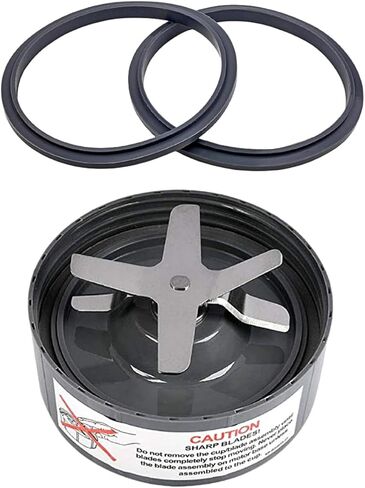 Replacement Extractor Blade,Fits NutriBullet 600w Pro 900w Blender,No Leakage Extractor Replacement Blade with Silicone Gaskets Seal O Ring Blender Accessories in Kuwait