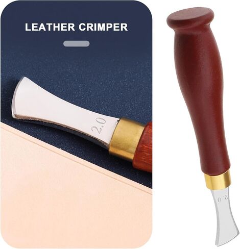 ECSiNG Leather Edge Creaser Shallow Slot Edge Line Trimmer Leather Crimping Craft Tools Stainless Steel Edge Marking Craft DIY Tool 1mm in Saudi Arabia