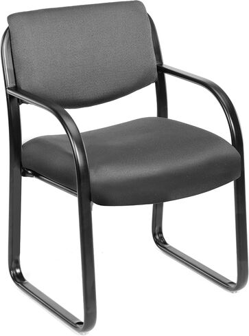 Boss Office Products Fabric Guest Chair in Grey in Saudi Arabia