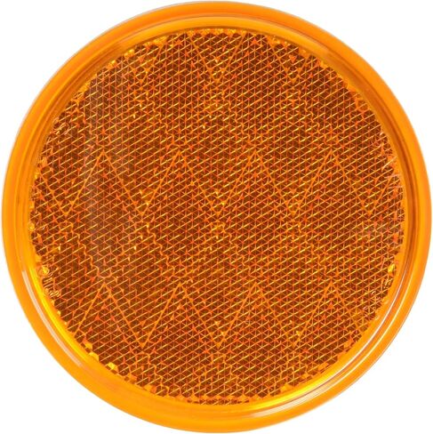 PETERSON MFG Peterson Manufacturing V475A Amber 3-3/16" Round Reflector in Saudi Arabia