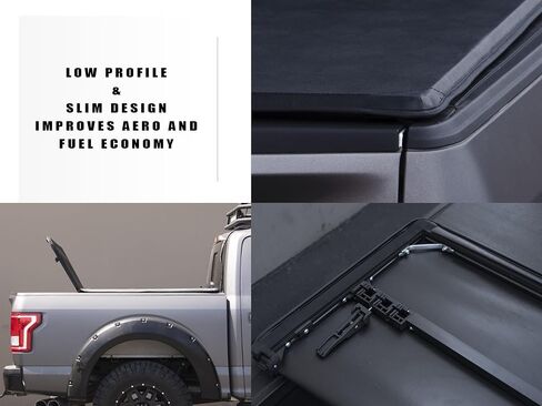 Armordillo USA 8700730 CoveRex FS3 Series Soft Tri-Fold Truck Bed Tonneau Cover Fits 1983-2011 Ford Ranger / 1994-2010 Mazda B-Series B2300 / B2500 / B3000 / B4000 6 Ft (72") Bed in Saudi Arabia