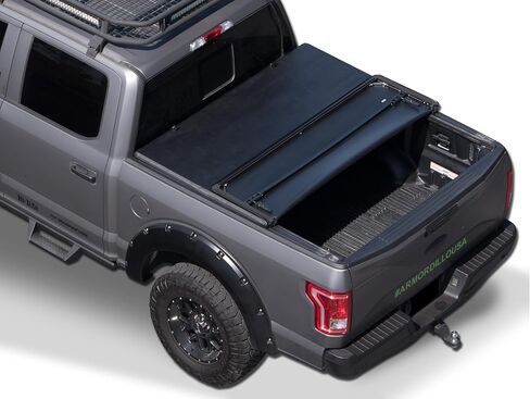 Armordillo USA 8700730 CoveRex FS3 Series Soft Tri-Fold Truck Bed Tonneau Cover يناسب 1983-2011 Ford Ranger / 1994-2010 Mazda B-Series B2300 / B2500 / B3000 / B4000 سرير 6 أقدام (72 بوصة) in Saudi Arabia