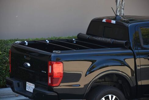 Armordillo USA 8700907 CoveRex FS3 Series غطاء سرير شاحنة ناعم ثلاثي الطي يناسب 2004-2015 Nissan Titan سرير 6.5 قدم (78 بوصة) in Saudi Arabia