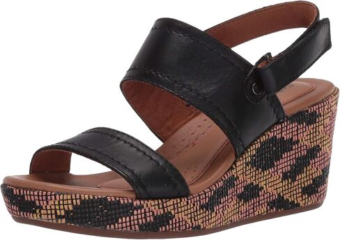 Cobb Hill Women's Erika 2 Band Sling Wedge Sandal in Saudi Arabia