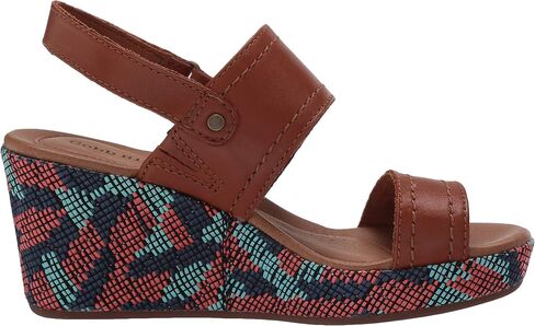 Cobb Hill Women's Erika 2 Band Sling Wedge Sandal in Saudi Arabia
