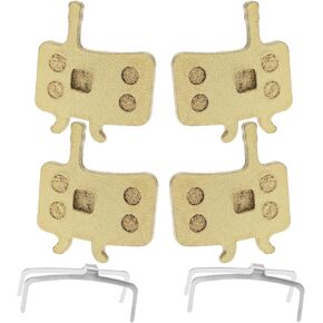 eMagTech 2 Pairs Bicycle Disc Brake Pads Compatible with Sram Avid BB7 Juicy 3 5 7 Disc Brakes Sintered Metal Cycling Replacement Components