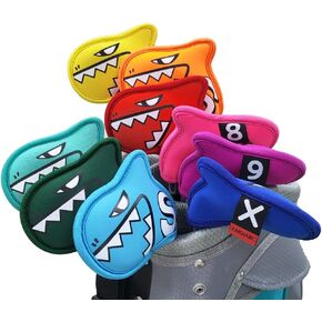 Palette Golf Iron Covers / 9pcs Set/Golf Head Covers/Golf Club Covers (Mix Color)