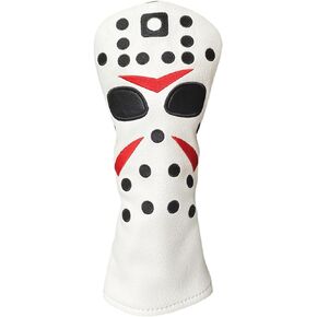 1PC Or Set Golf Club Head Covers for Driver 3 Wood Hybrids Hockey Style Golf Driver Headcover Fairway Wood Head Cover Hybrid Headcover Designed for All Brand (1pc Fairway Cover)