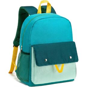 Vorspack Toddler Backpack for Girls Boys - Little Kids Backpack Small Preschool Backpack for Aged 3-8 Cute Kindergarten Backpack for School - Blue