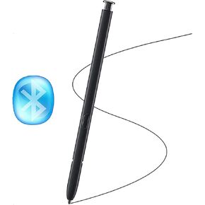 قلم Lavender Galaxy S23 Ultra Stylus مع بديل بلوتوث لهاتف Samsung Galaxy S23 Ultra 5G S Pen Stylus Pen جهاز التحكم عن بعد S23 Ultra S Pen، أرجواني