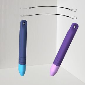 Stylus Pen for Kids, Universal Stylus Pens Compatible with Amazon Fire Tablet for Kids, Kindle, iPad/iPhone All Capacitive Touch Screens (Purple+Blue)
