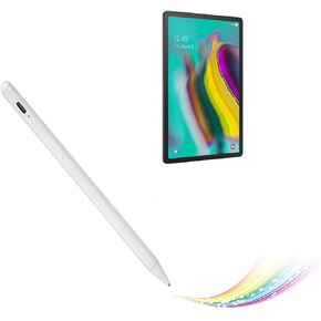 Active Stylus for Samsung Galaxy Tab S9/S9+ Pencil,Electronic Capacitive Type-C Rechargeable Pencil Compatible with Samsung Galaxy Tab S9/S9+ Stylus Pens,Good on Sketching and Note-Taking Pen,White