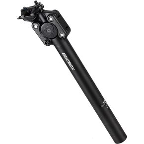 SATORI Beatbox Mountain MTB Road Bike Bicycle Suspension Seat Post Seat Shock Absorber - 31.6 x 350mm, Recommended Load Weight 70-85kg / 154-187lbs