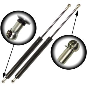 Qty(2) PM2047 SE1024M80BL 4567 Tonneau Cover lift Supports 26.32 Inch Extended 13mm ends Shocks Struts